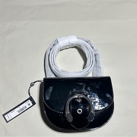 Circus by Sam Edelman Black and Silver Shoulder Bag - Picture 3 of 6